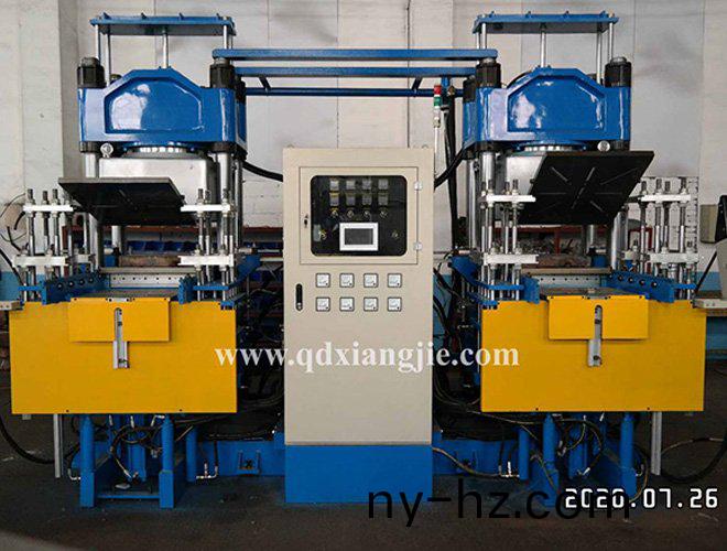 雙聯(lián)(lian)抽真空(kong)平(ping)闆(ban)硫化(hua)機(ji)